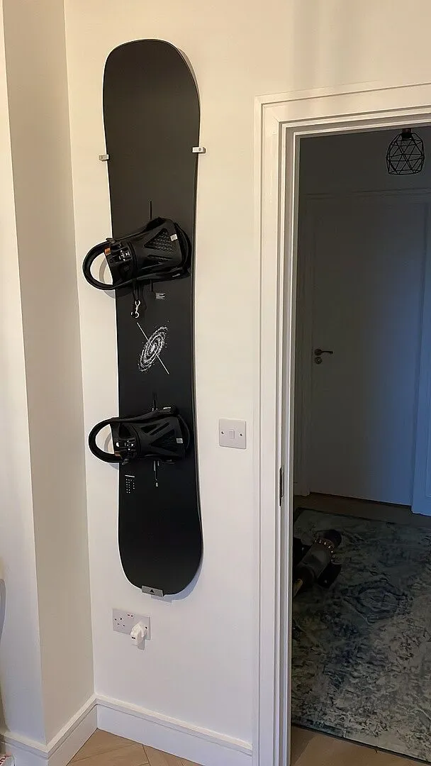 Burton Collector's Edition snowboardfäste Silver vägg