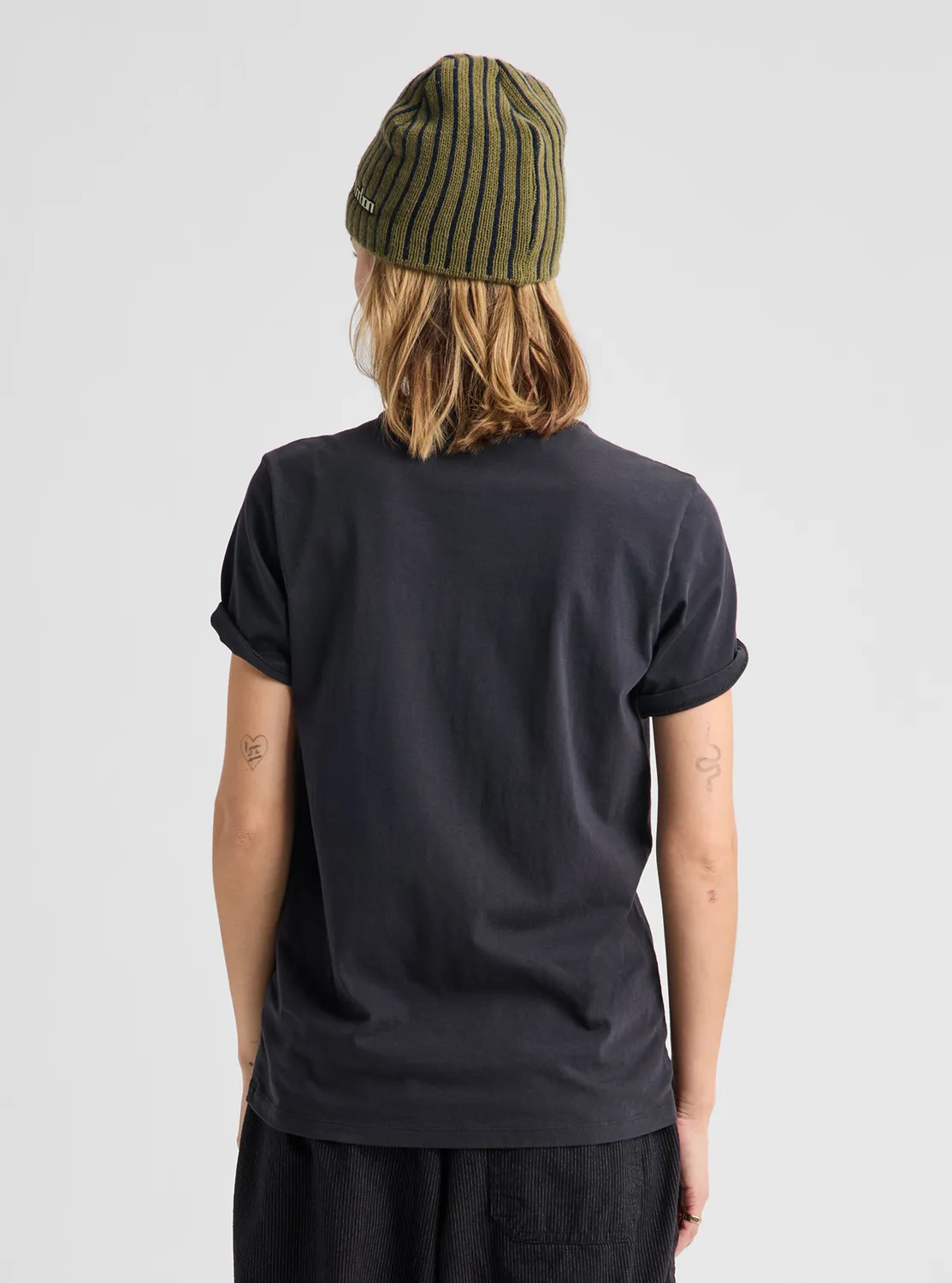 Burton Moretown t-shirt kort ärm svart lätt bomull