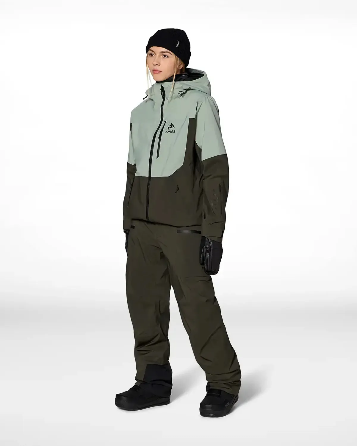 Jones Deeper GORE-TEX Jacka Dam Grön Isolerad