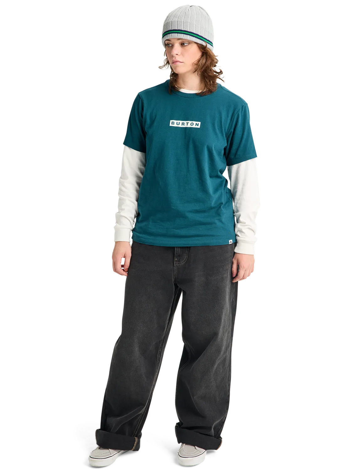 Burton Dejaview Short Sleeve t-shirt Stout White grafisk