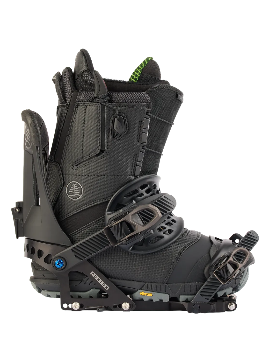 Burton Hitchhiker splitboardbindning Black snabb lägesväxling