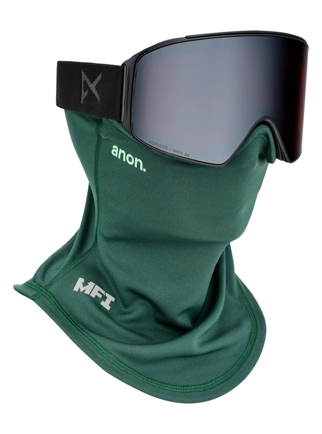 Anon MFI Mesh Neck Warmer ansiktsmask Brunswick Green