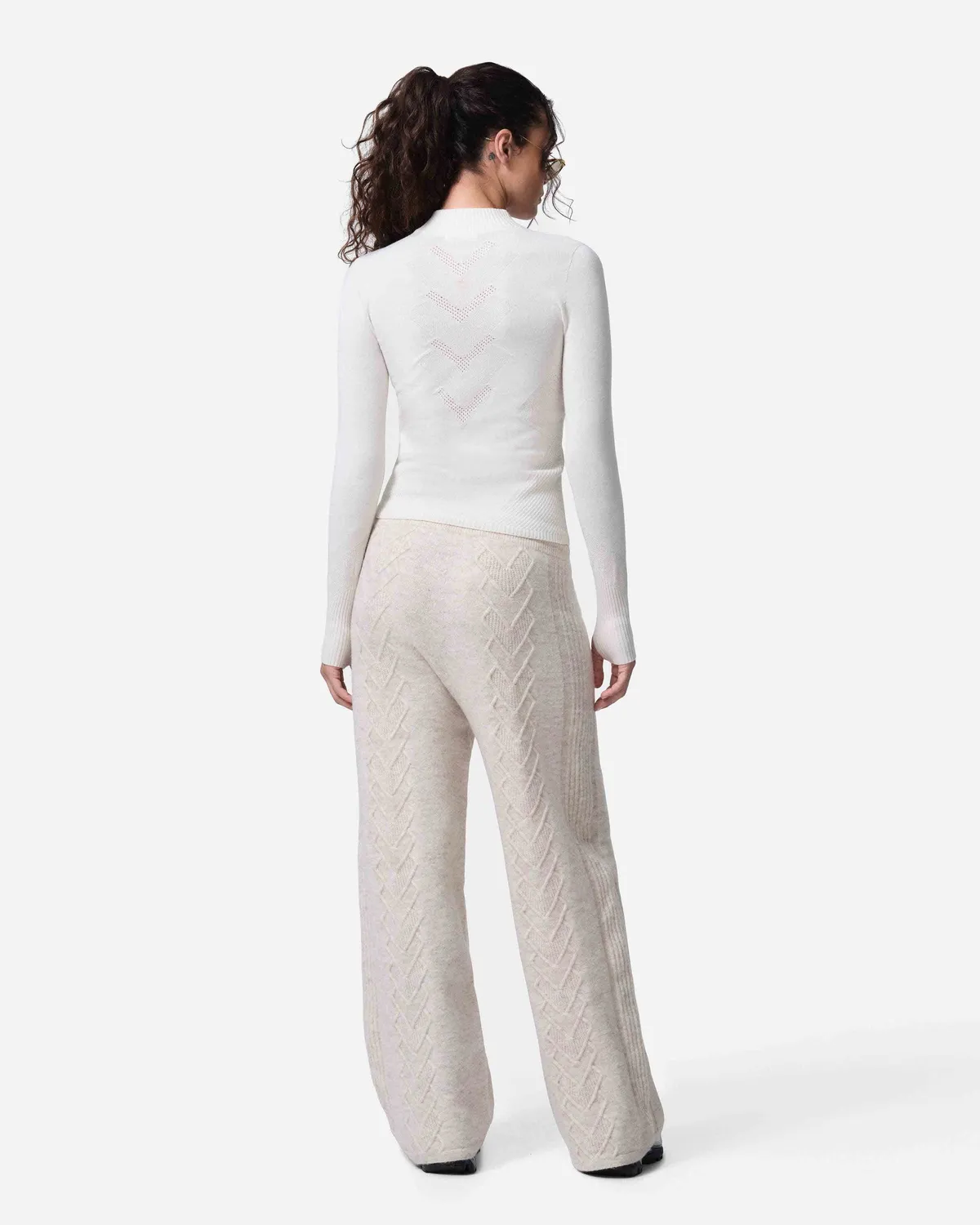 Black Crows Calos Knit ullbyxa dam off-white