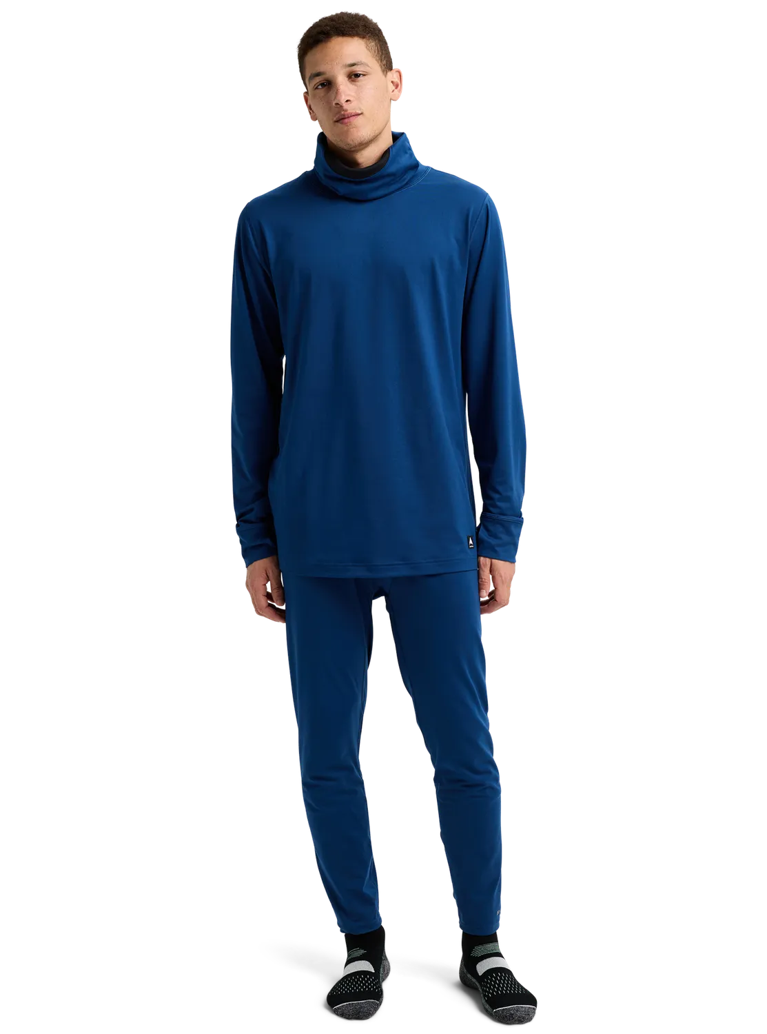 Burton Midweight Long Neck underställströja True Black mellanvarm