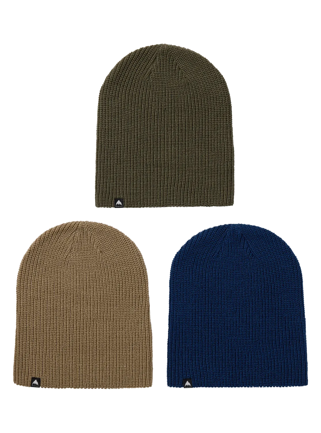 Burton Recycled DND mössa 3-pack svart/grå/vit varm