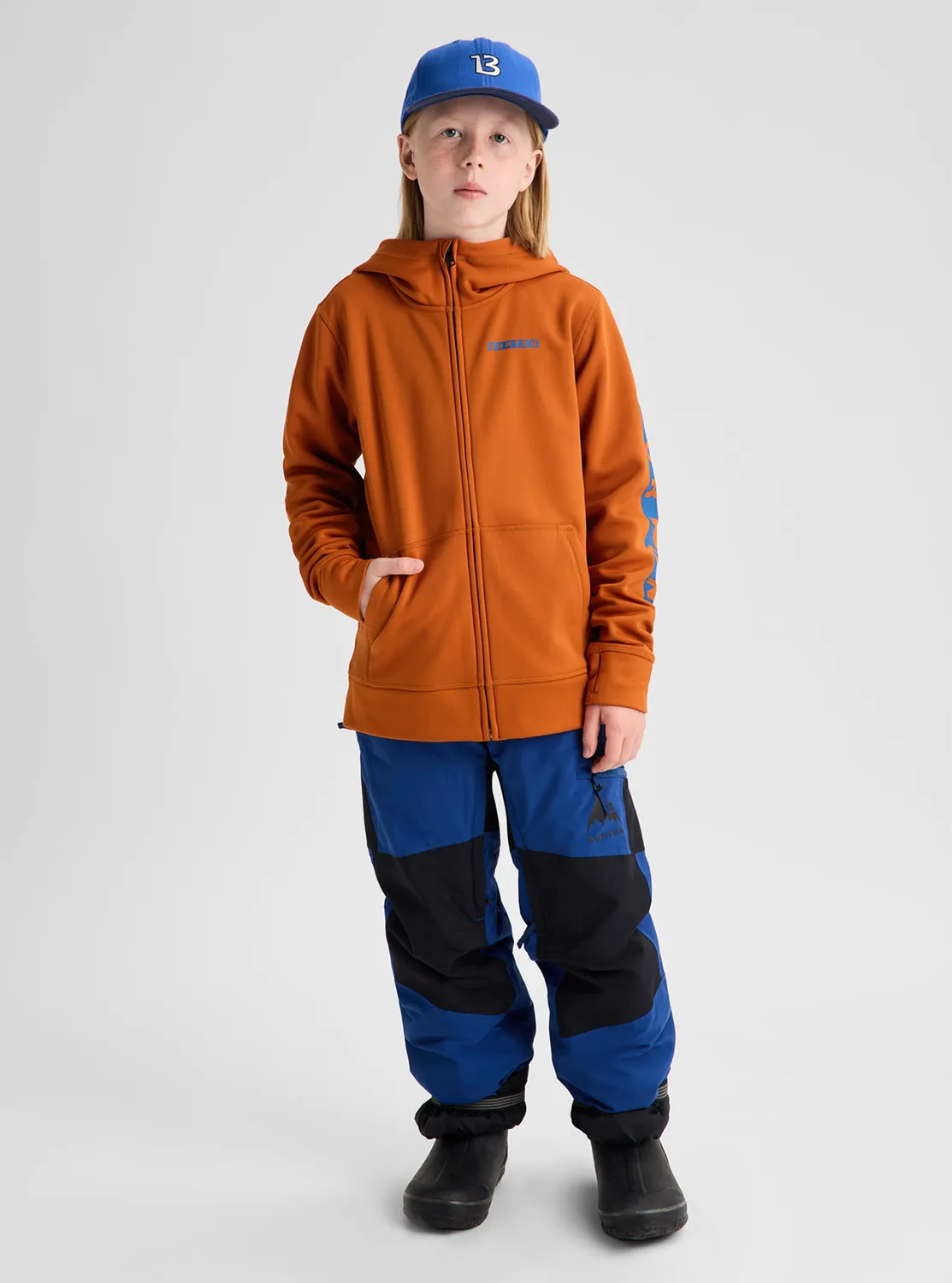 Burton Oak Full-Zip hoodie barn Spiced Chai