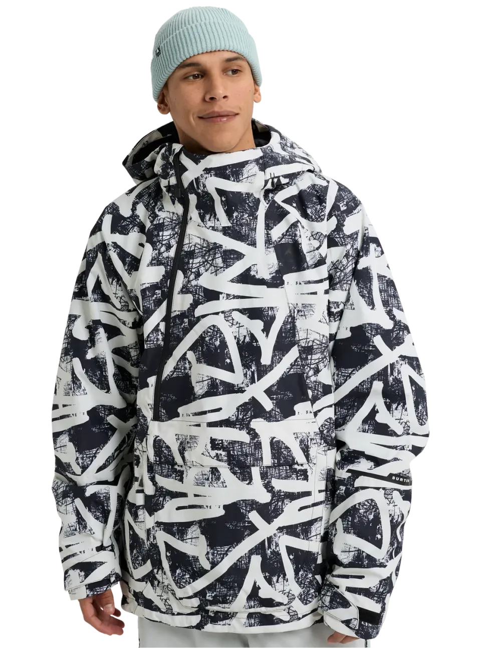 Burton Reserve 2L Relaxed Anorak jacka Gray Cloud herr