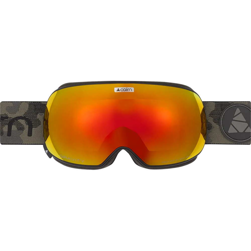 Cairn Sport Gravity SPX3 skidglasögon camo army magnetlins