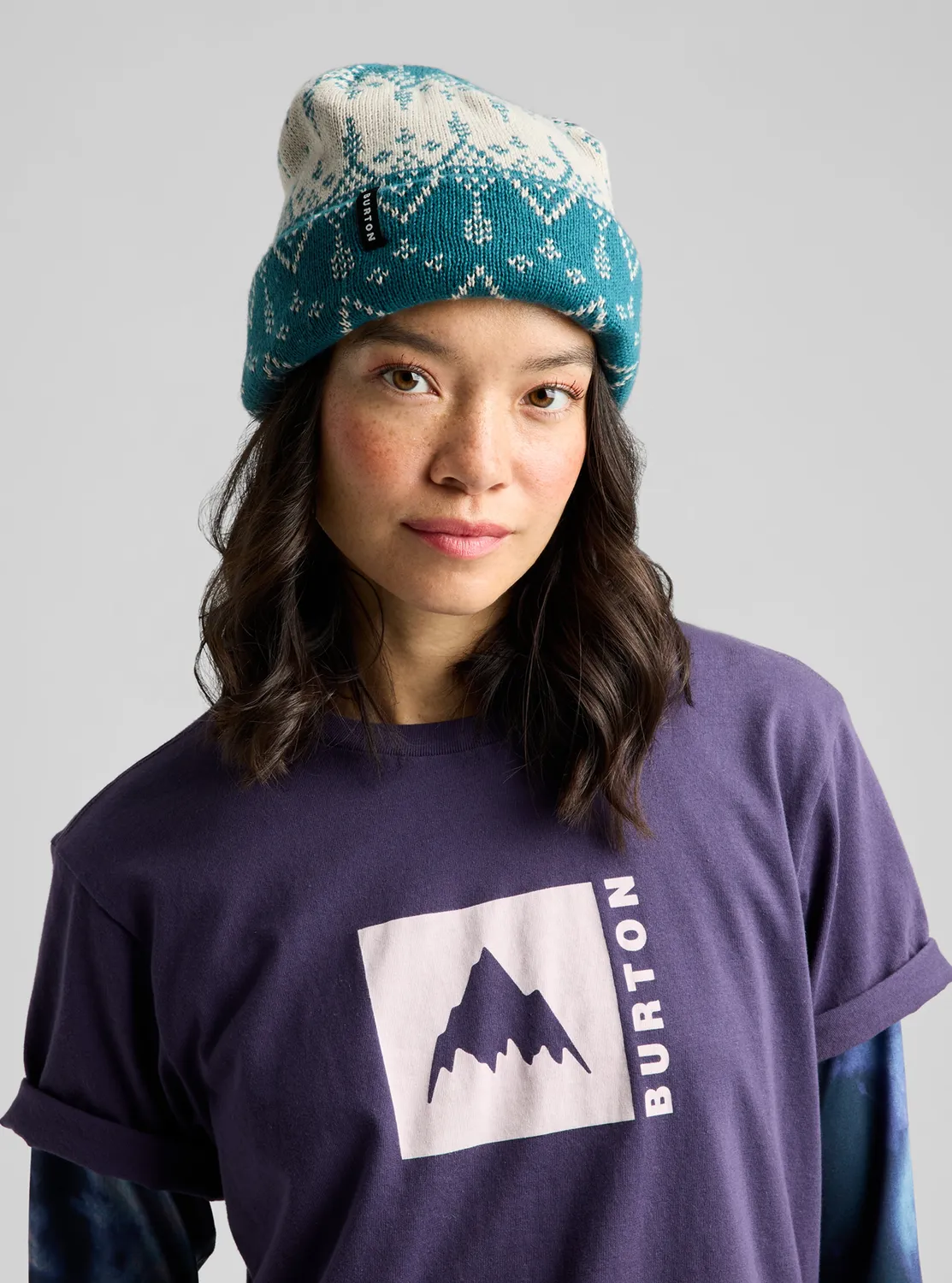 Burton Recycled Sidehitt mössa Moondust Purple återvunnen