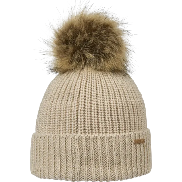 Cairn Lea Hat J barnmössa Cream pompom lurex