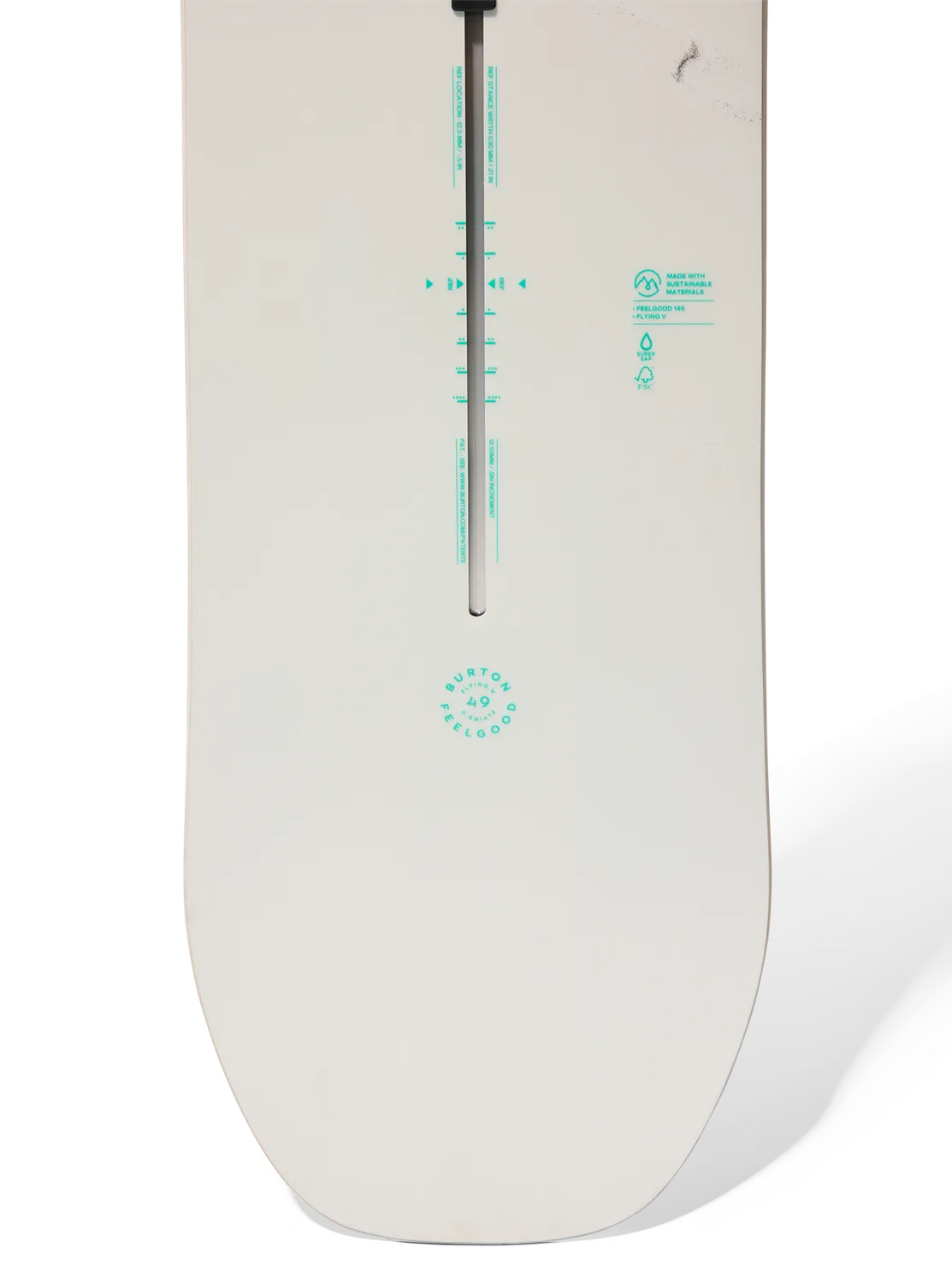Burton Feelgood Flying V snowboard First Tracks 149