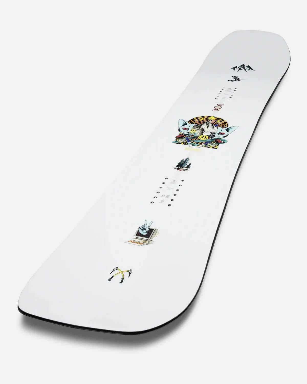 Jones Rally Cat Snowboard herr mellow camber lekfull