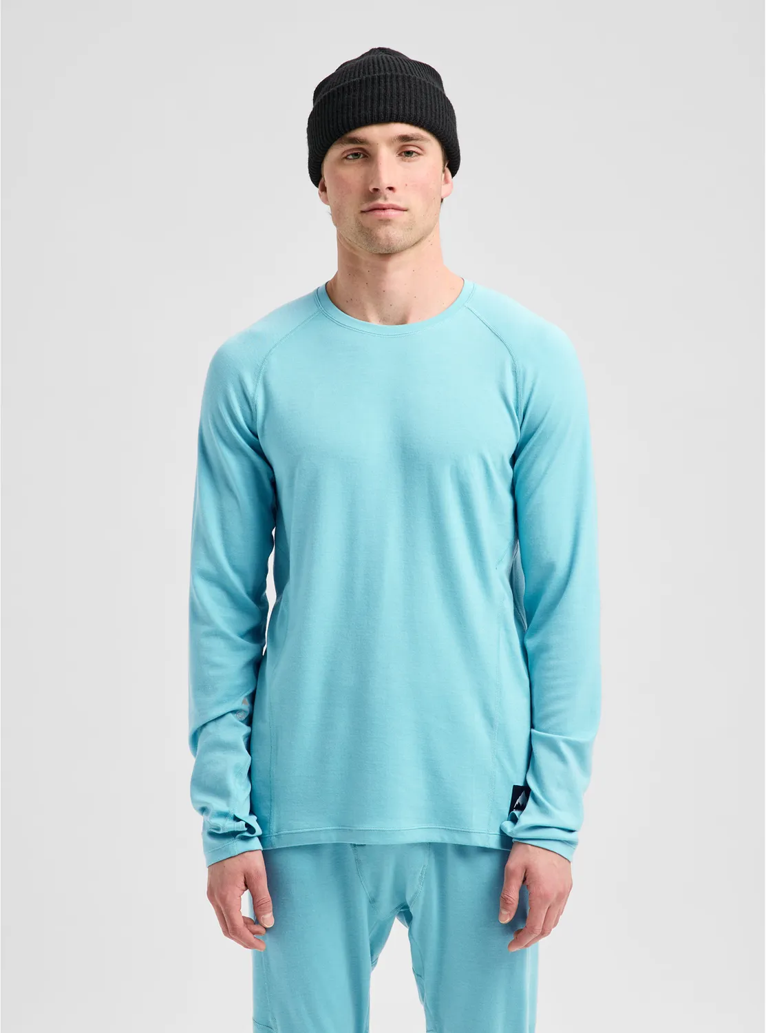 Burton Merino Blend Midweight underställströja Mineral Blue
