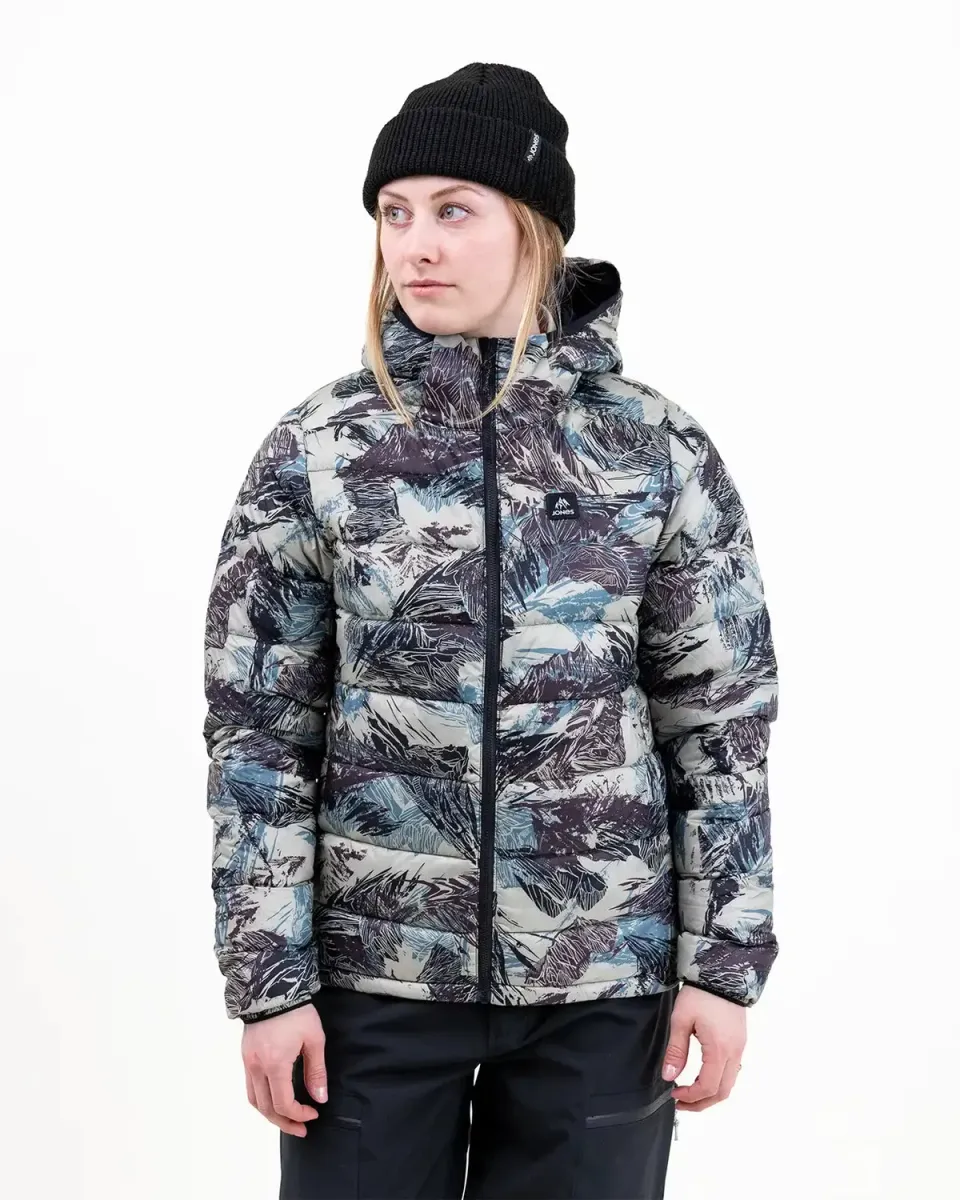 Jones Re-Up Recycled Down Hoodie 2026 dunjacka damsvart