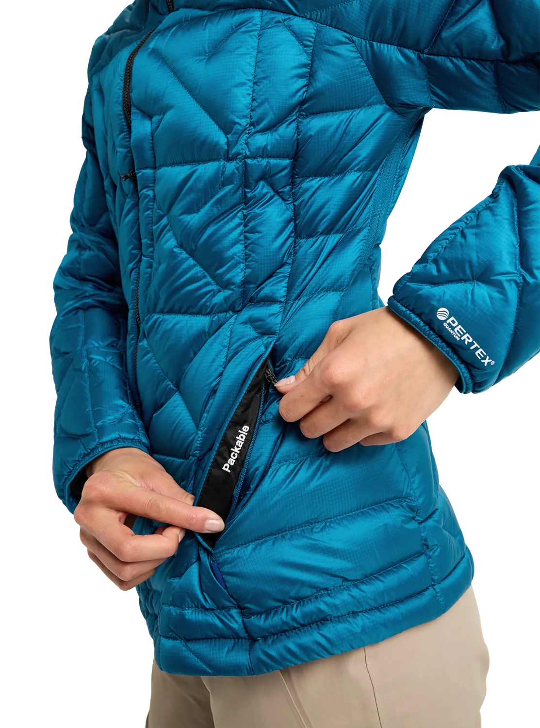 Burton [ak] Baker dunjacka dam Blue Teal dun