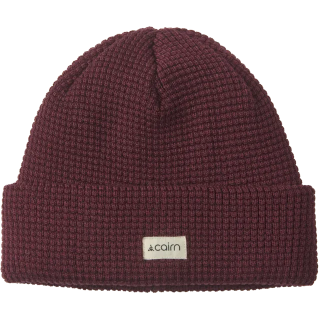 Cairn Dom mössa burgundy unisex mjuk