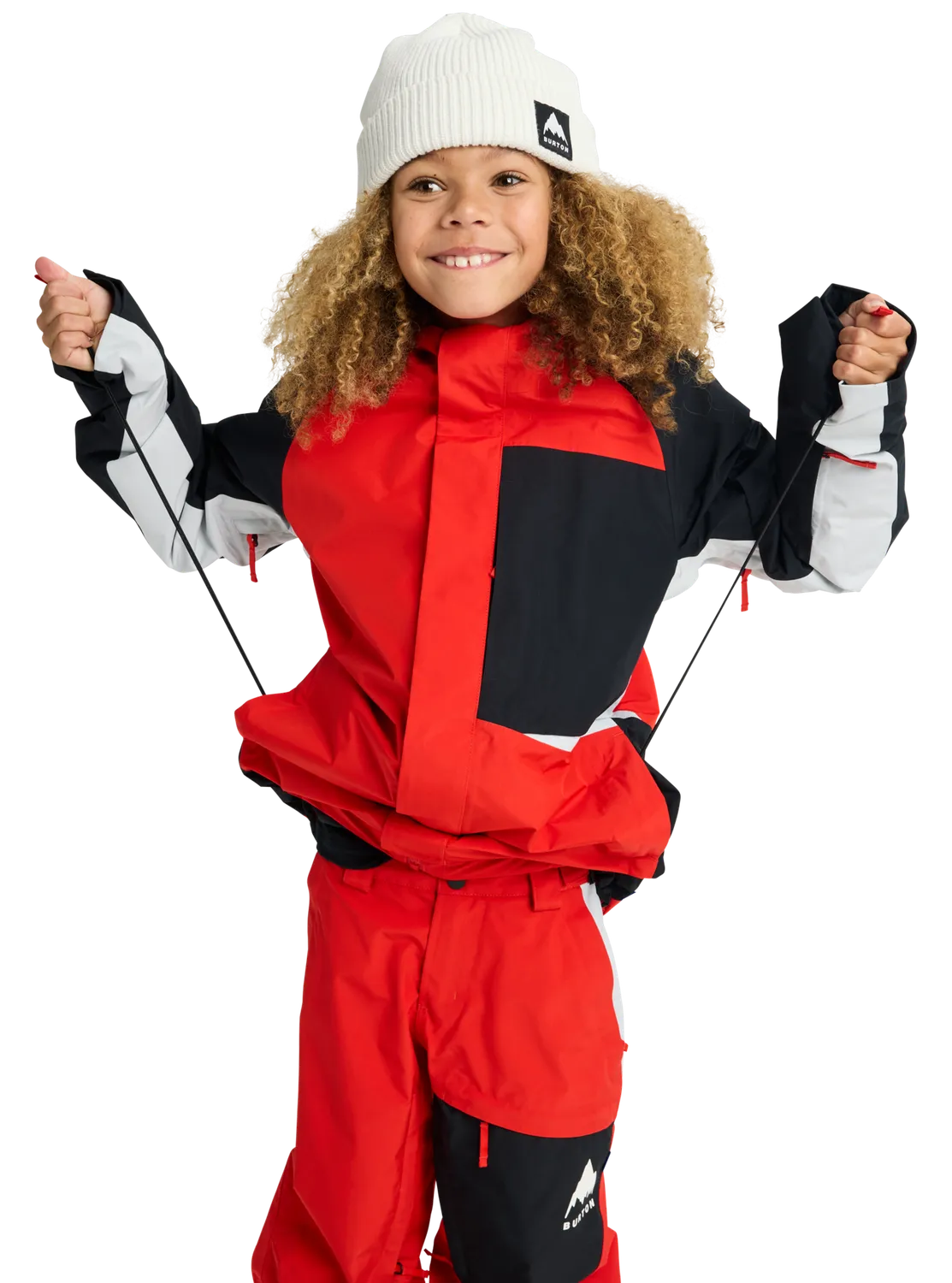 Burton Powline Gore-Tex 2L jacka barn flame scarlet