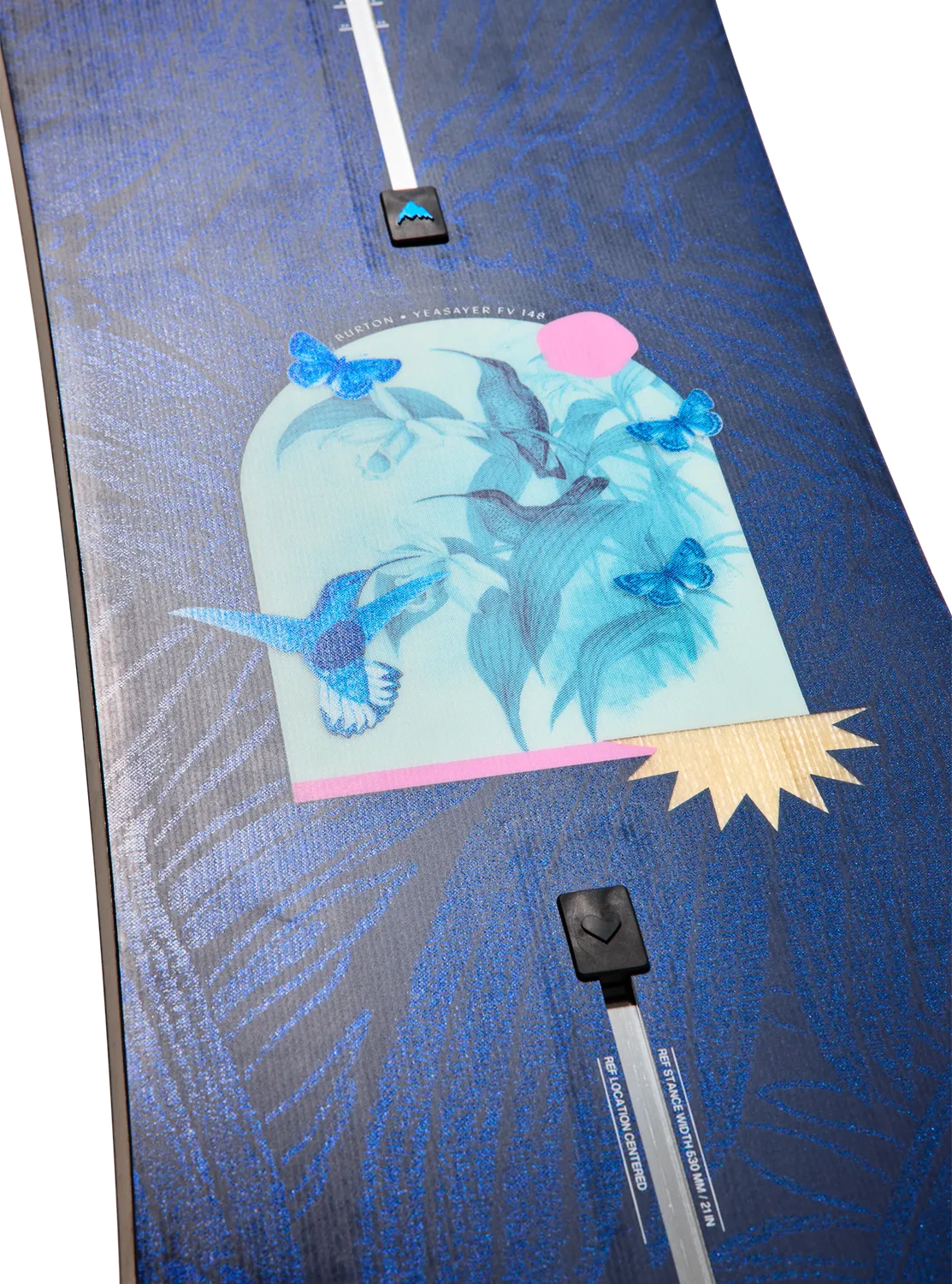 Burton Yeasayer Flying V snowboard dam 148 Graphic