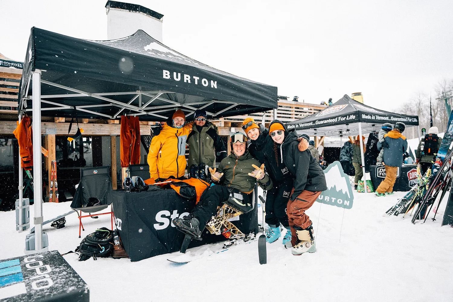 Burton Family Tree Hometown Hero splitboard svart/vit