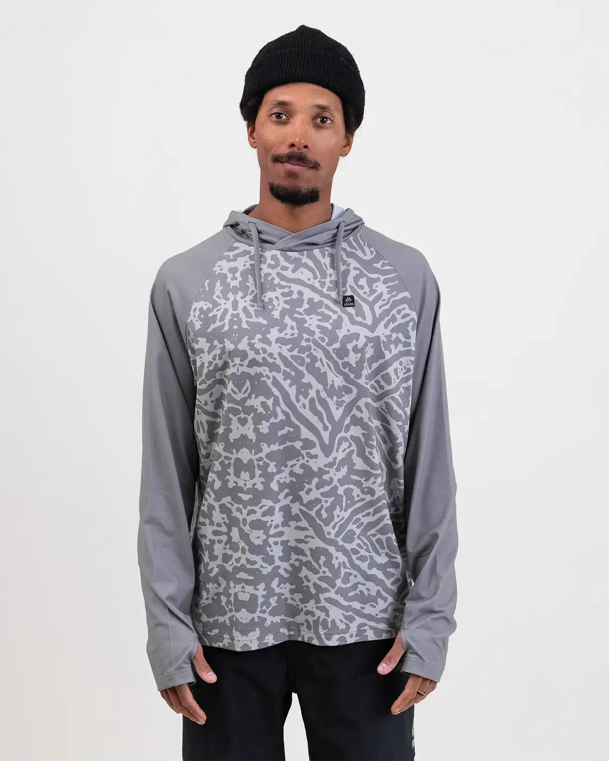 Jones Shastarama Recycled hoodie herr Atlantic Blue
