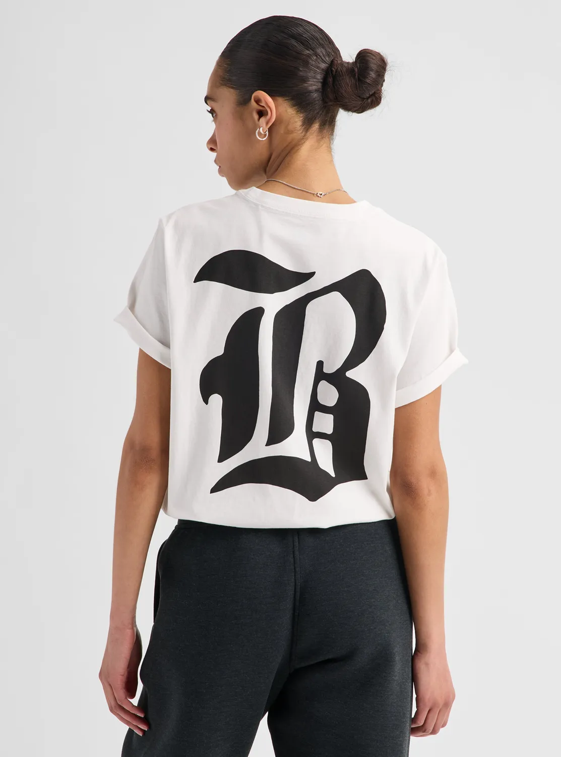 Burton Hesston t-shirt kortärm True Black B-tryck bomull