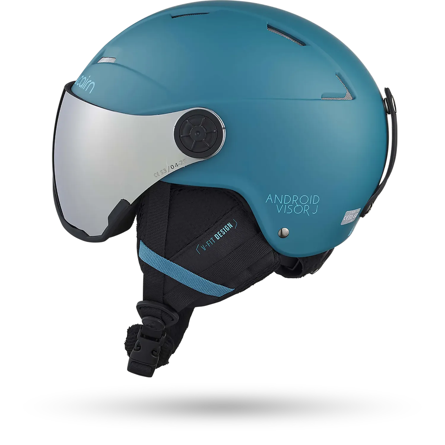 Cairn Android Visor J skidhjälm matte topaz junior