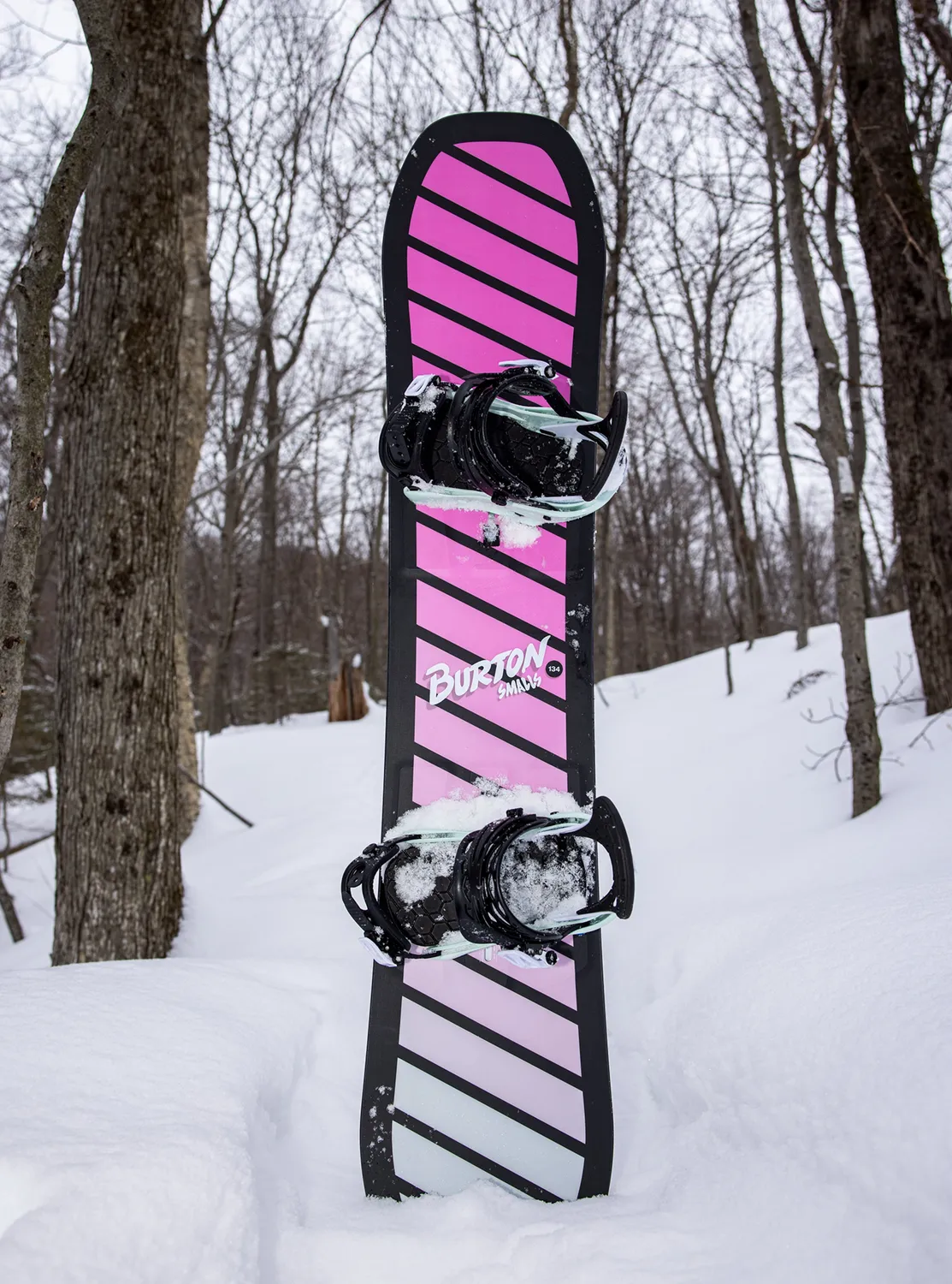 Burton Smalls Flat Top snowboard Blå 125 mjuk flex