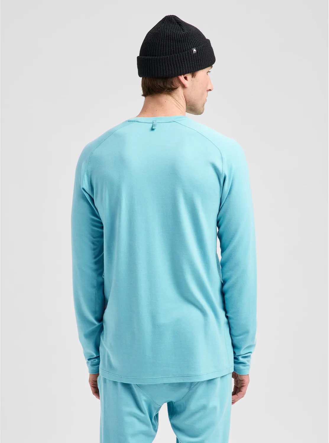 Burton Merino Blend Midweight underställströja Mineral Blue