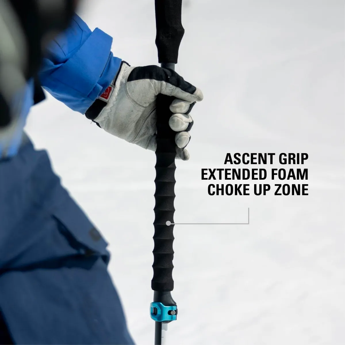Original Guide VIA CARBON skidstavar kolfiber Short Long