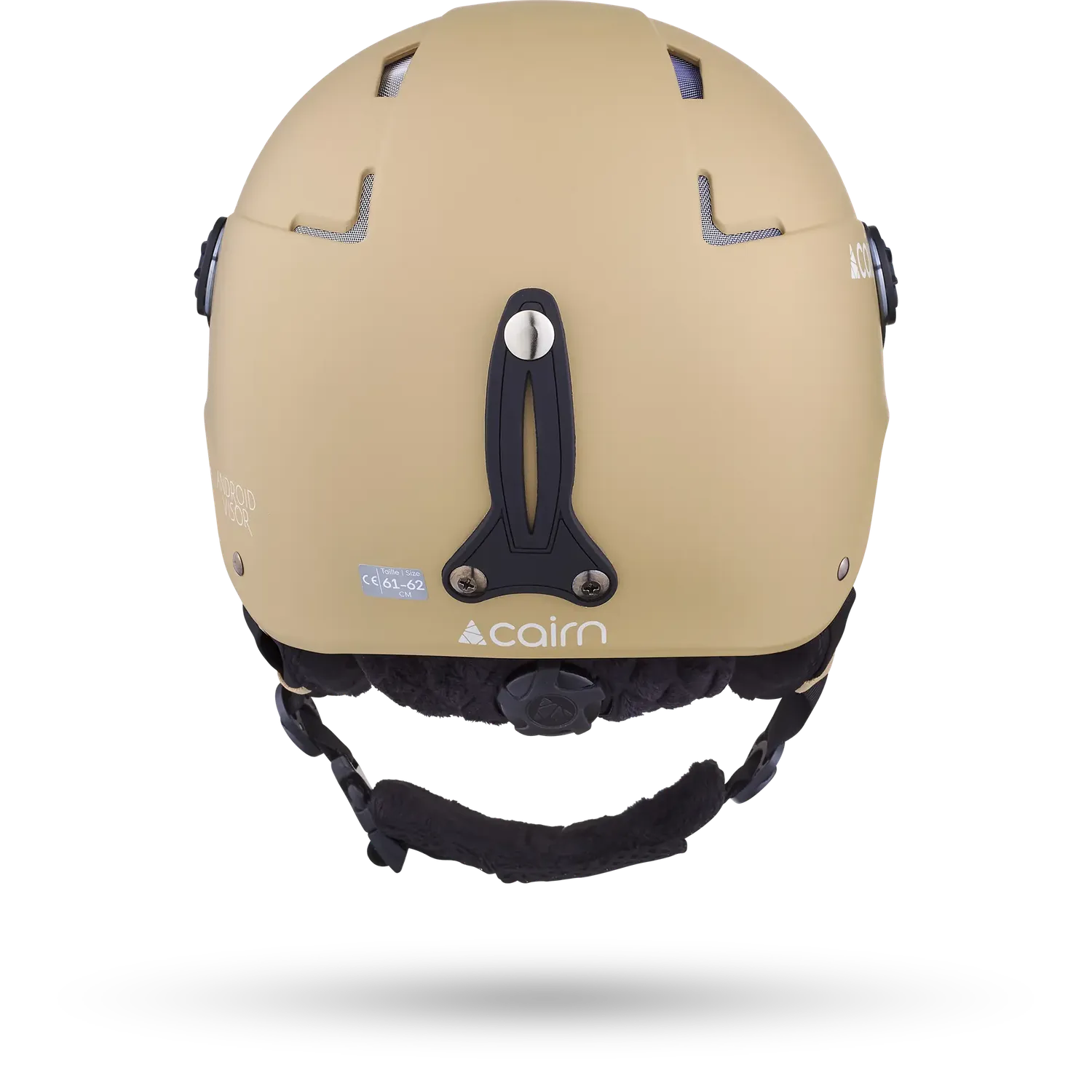 Cairn Android Visor skidhjälm matt linen