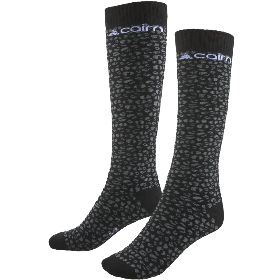 Cairn Spirit Graphic skidstrumpor black leopard varm