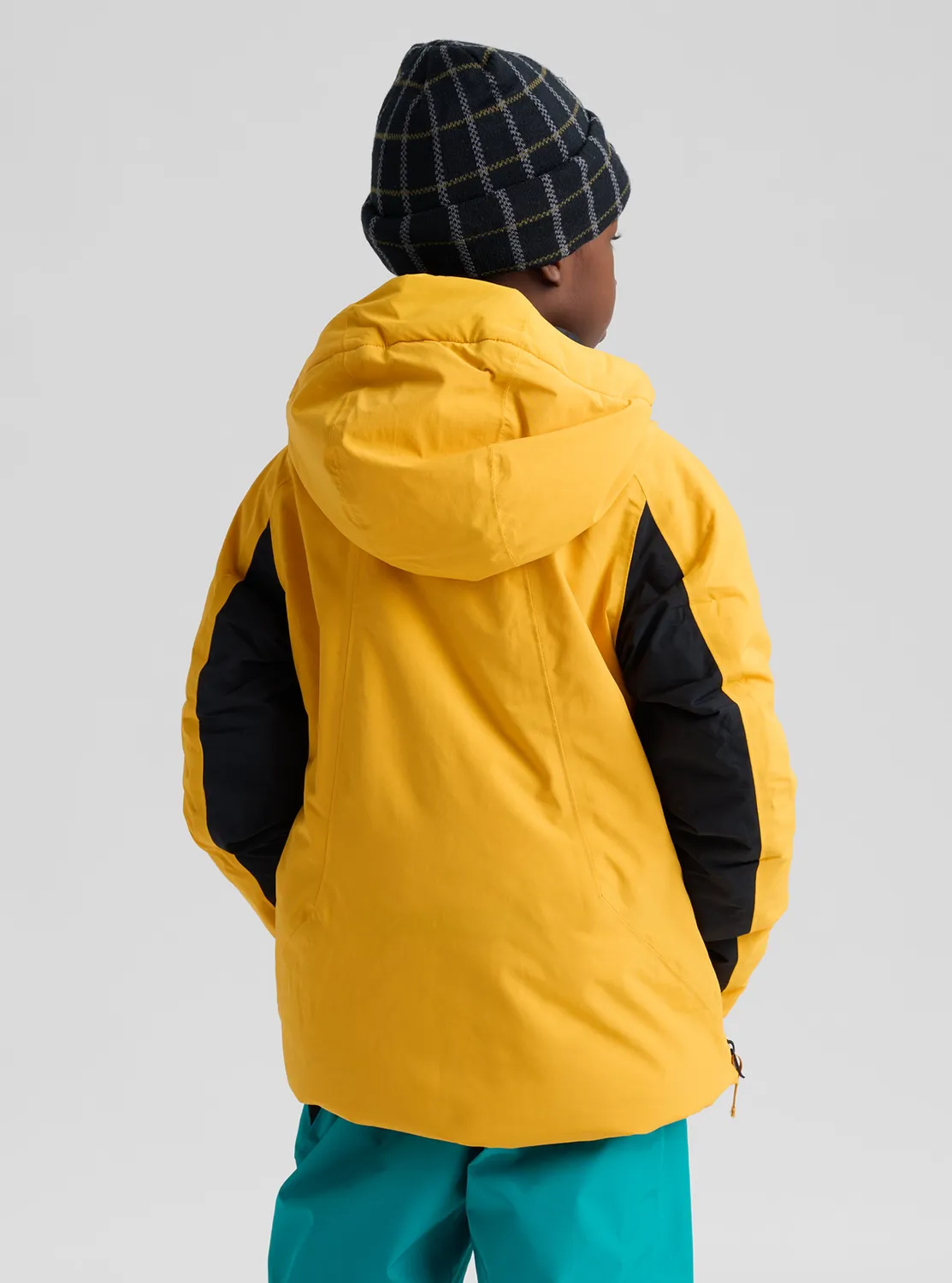Burton Hillslope 2L barnjacka True Black vattentät