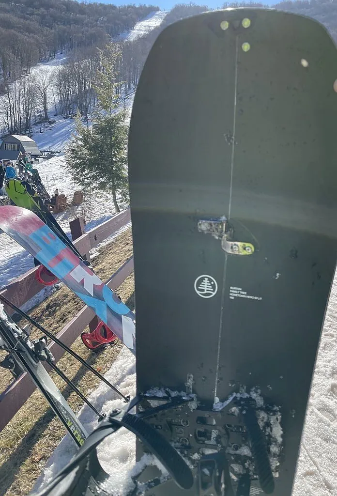 Burton Family Tree Hometown Hero splitboard svart/vit