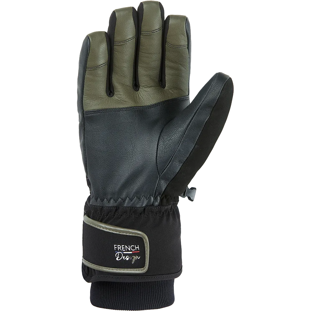 Cairn Makalu Pro R skidhandskar black khaki getskinn
