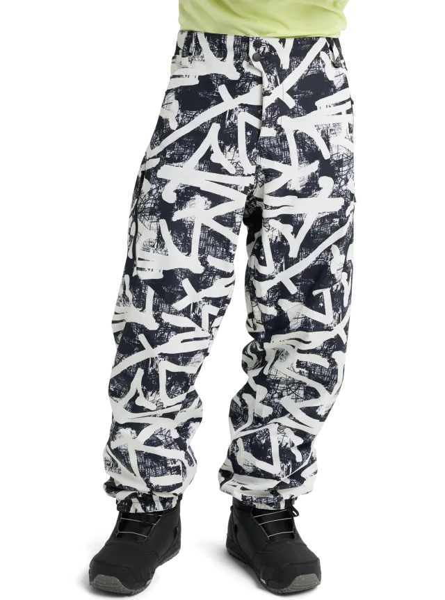 Burton Reserve 2L Relaxed byxor Gray Cloud 20k
