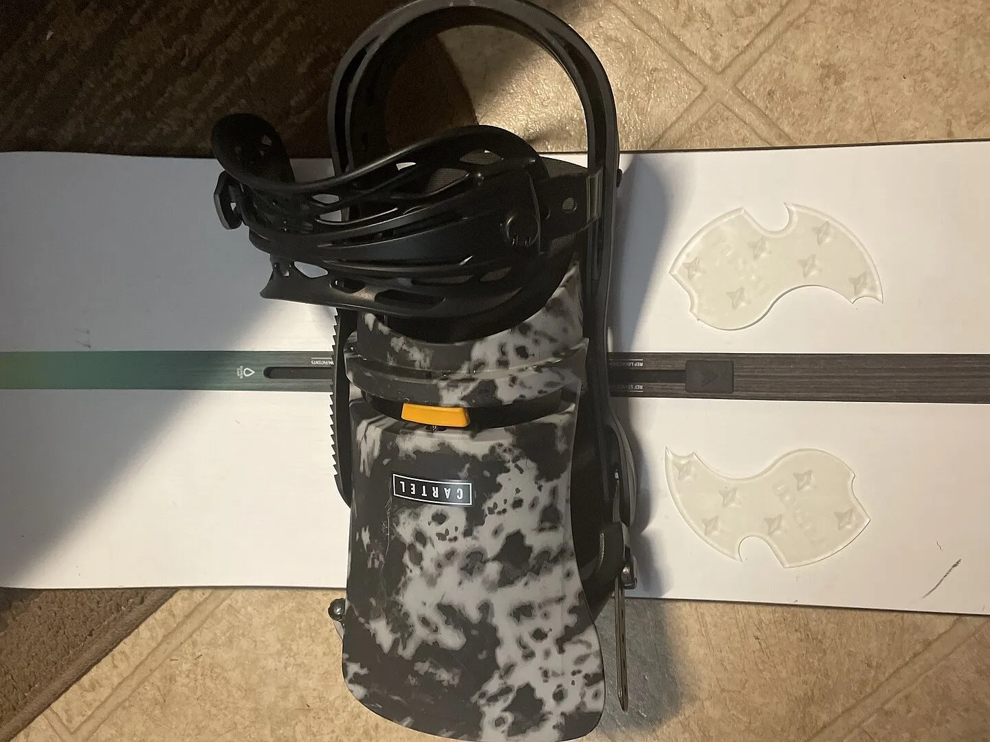 Burton Split Stomp Pad greppmatta Clear delad