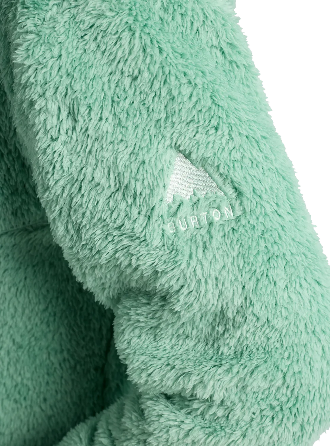 Burton Minxy Hi-Loft Full-Zip fleece Soft Sage dam