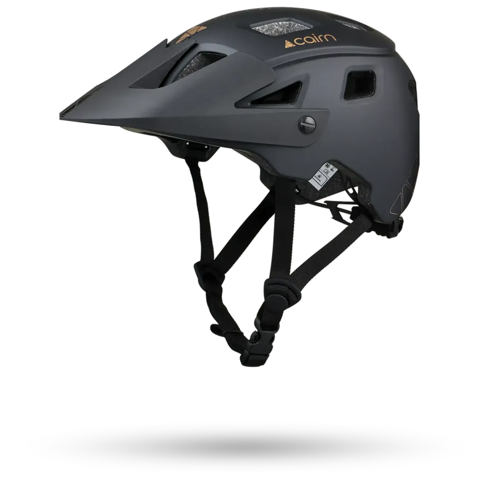 Cairn Lava cykelhjälm mat black bronze MTB