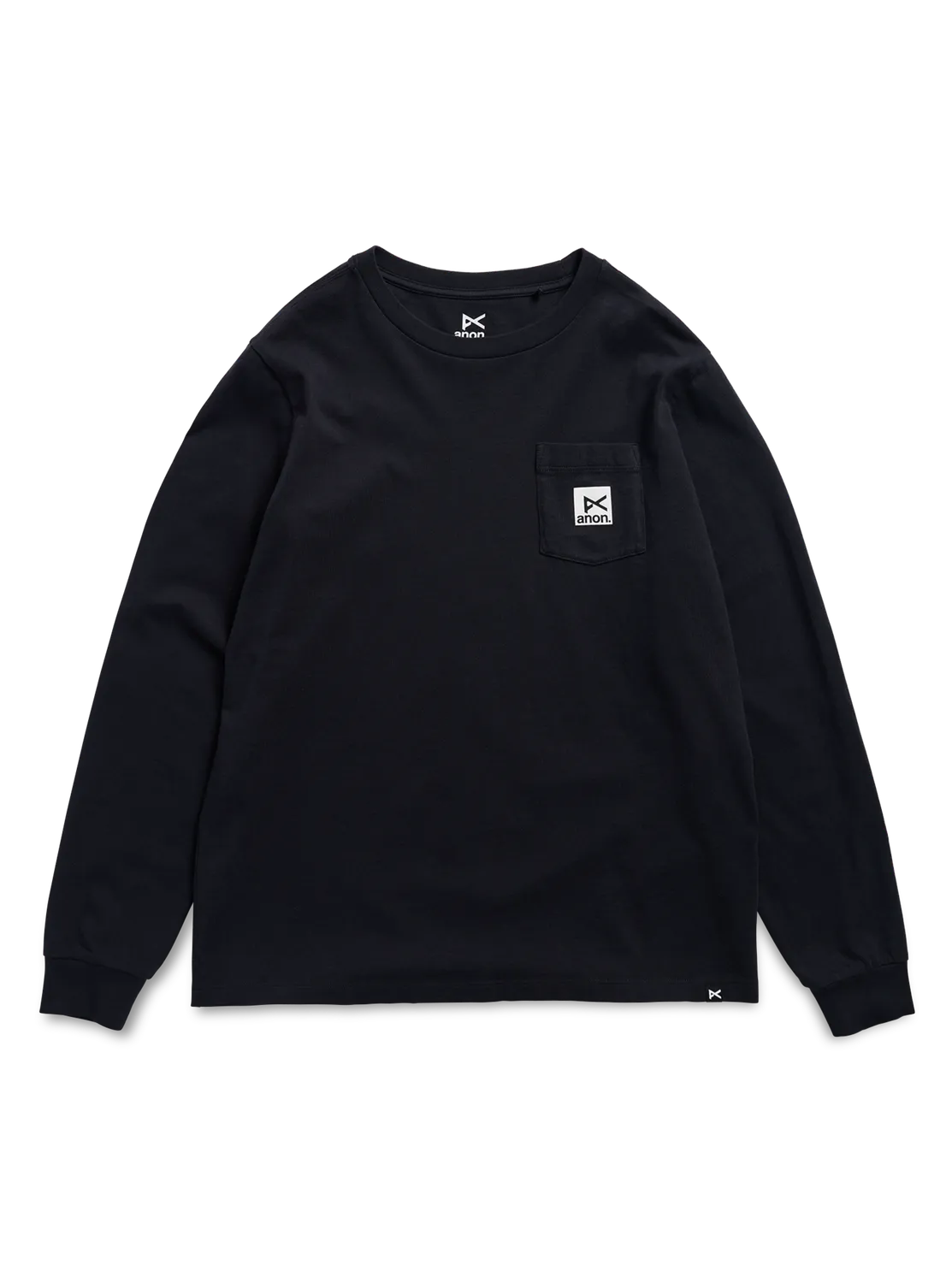 Burton Anon Long Sleeve T-Shirt True Black S-XL ekologisk