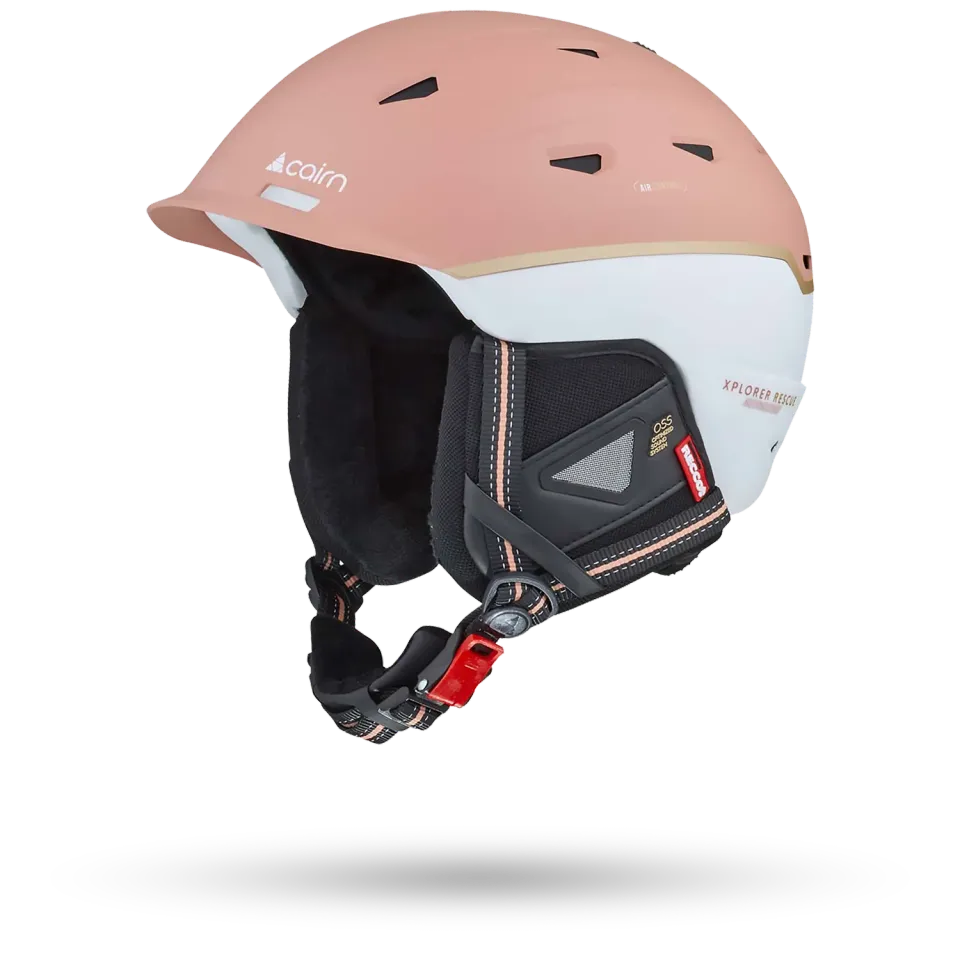 Cairn Xplorer Rescue skidhjälm mat peach champagne