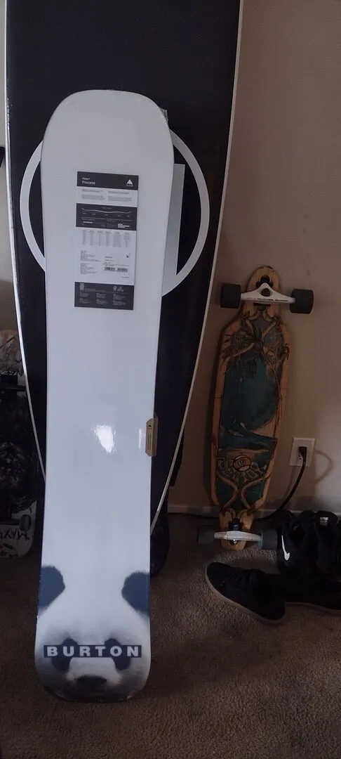 Burton Process Flying V snowboard 155 freestyle twin