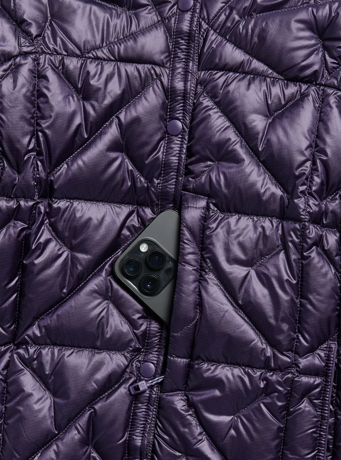 Burton [ak] Baker Ultralight dunjacka dam True Black ultralätt