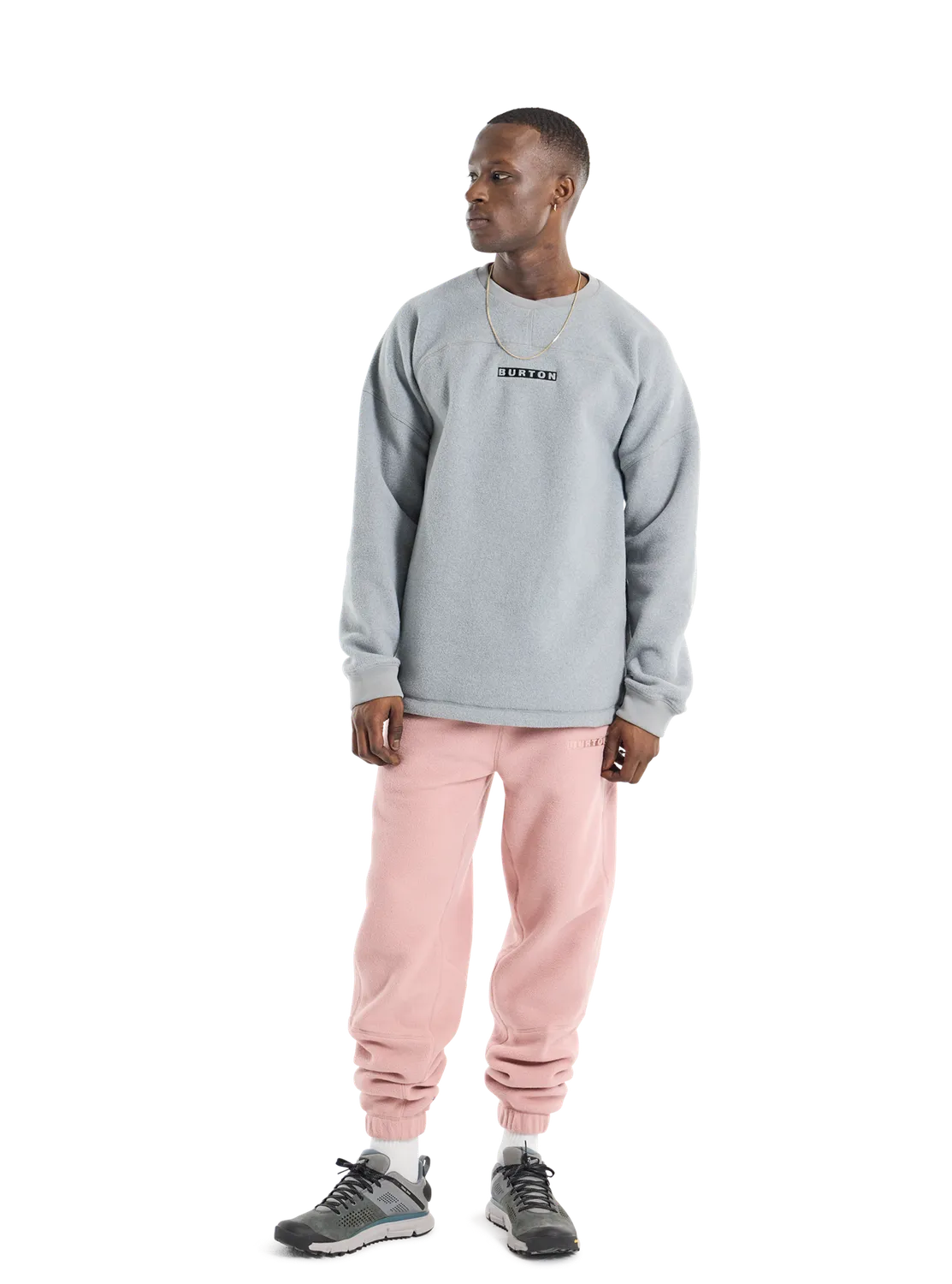 Burton Cinder Crewneck fleecetröja Light Teal