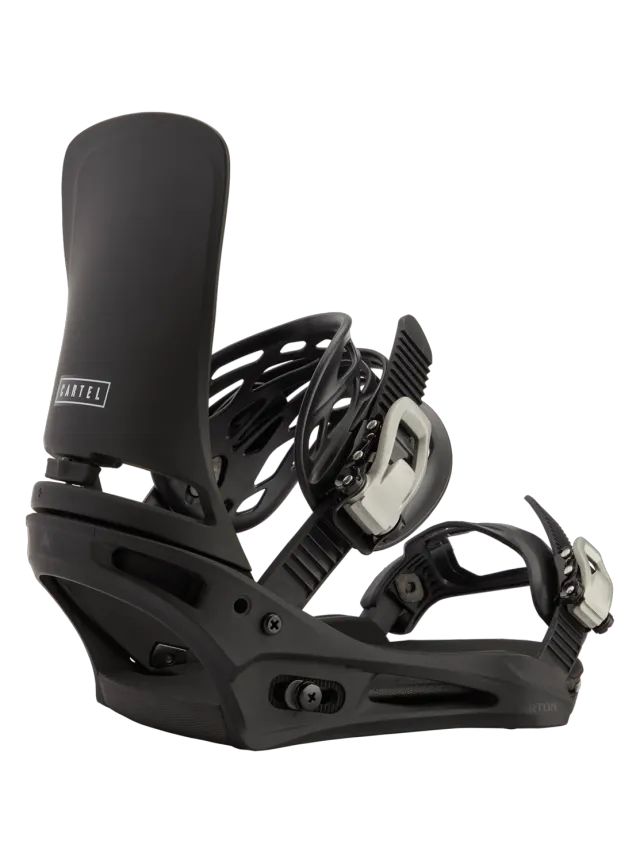Burton Cartel snowboardbindningar Gray Green Voltage