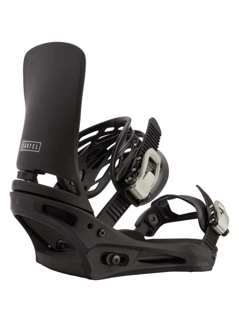 Burton Cartel snowboardbindningar Gray Green Voltage