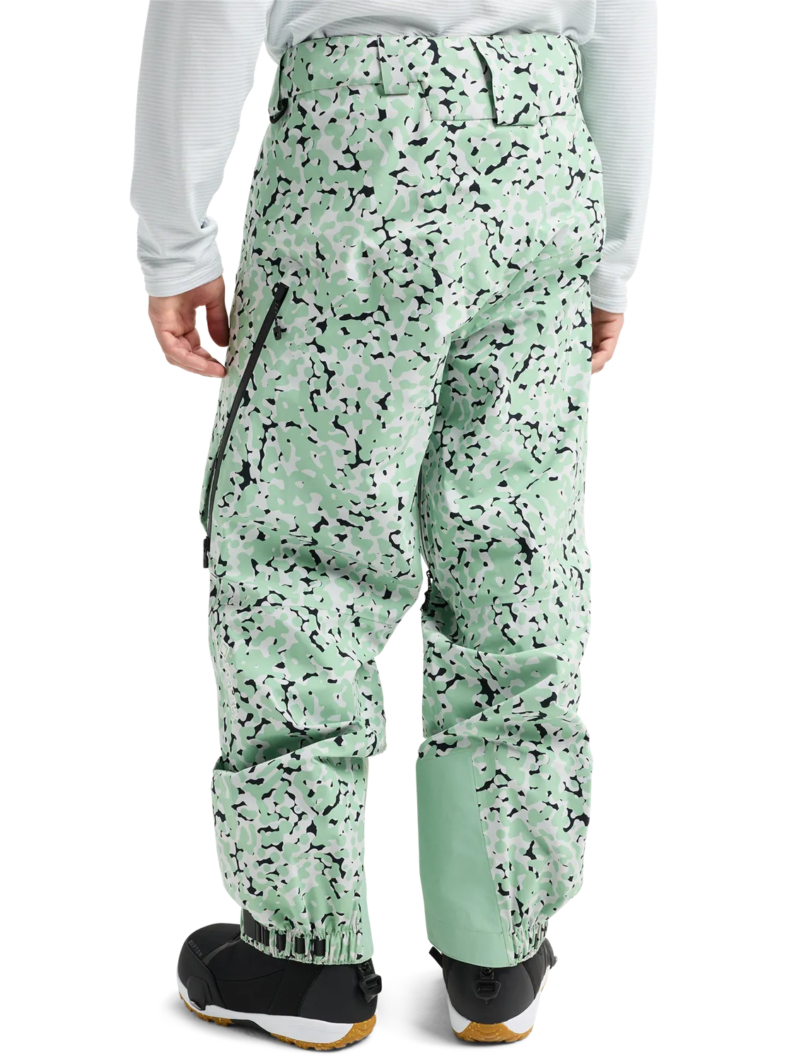 Burton [ak] Tuvak Gore-Tex skalbyxor grå camo 3L