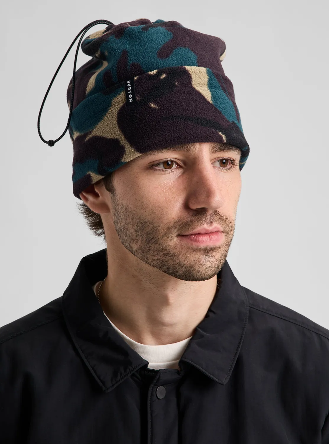 Burton Airtofakie fleecemössa Seersucker Camo 2-i-1