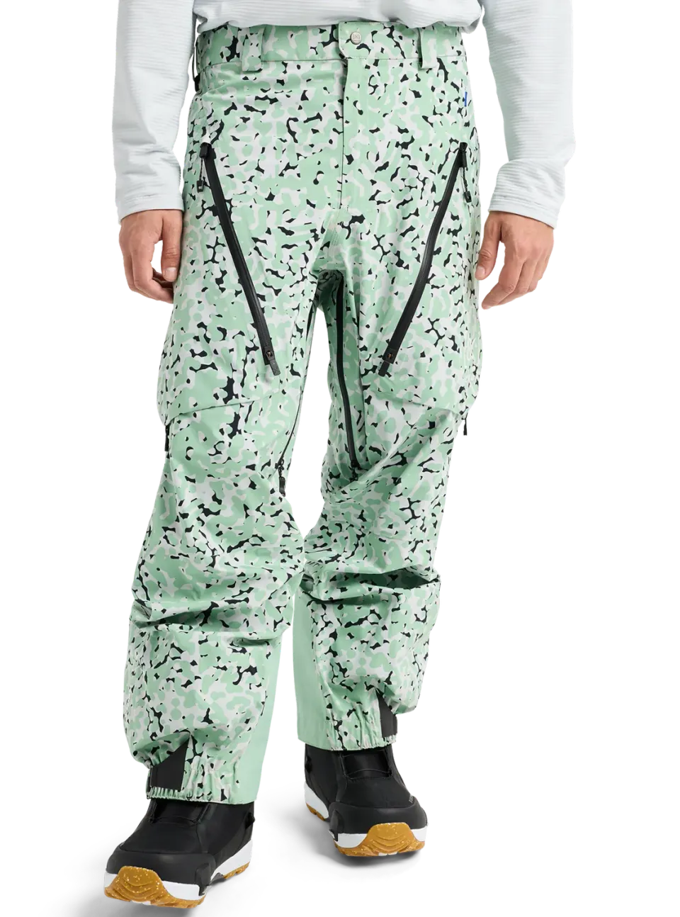 Burton [ak] Tuvak Gore-Tex skalbyxor grå camo 3L