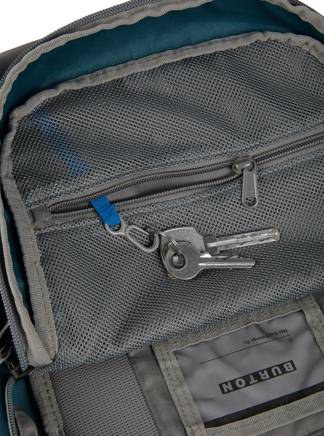 Burton Day Hiker 12L barnryggsäck Atlantic Teal brädfäste