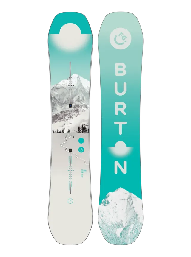 Burton Feelgood camber snowboard dam 149 stabil